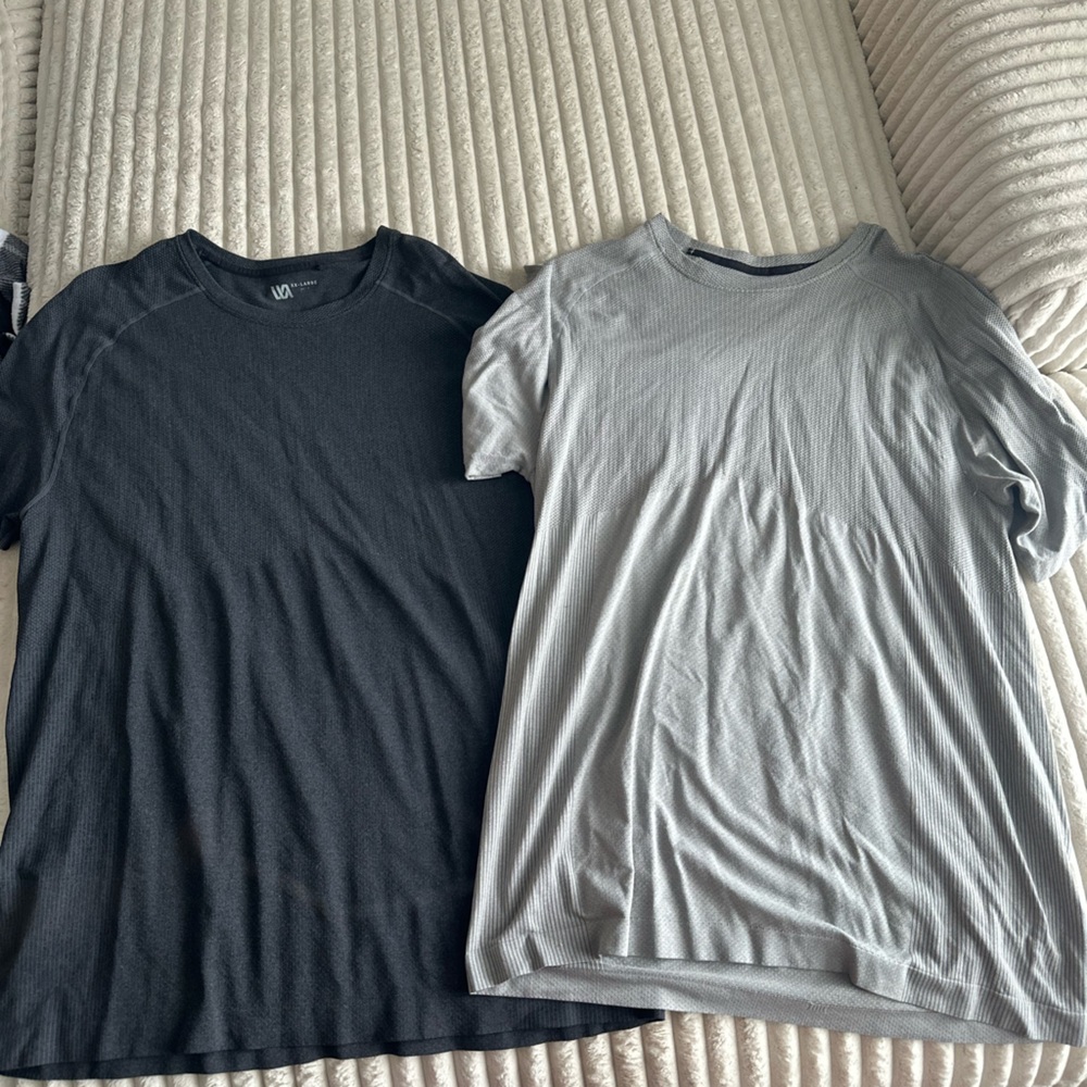 Men's Black and Gray T-Shirts